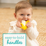 Infantino Lil Nibbles Textured Silicone Teether - Banana