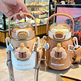 Little Fat Hugs - Capybara Water Bottle 700ml