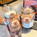 Little Fat Hugs - Capybara Water Bottle 700ml