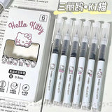 Little Fat Hugs - Sanrio Black Gel Sign Pen (Set of 6)