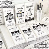 Little Fat Hugs - Sanrio Black Gel Sign Pen (Set of 6)