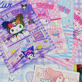Little Fat Hugs - Sanrio Sticker Book SLO