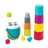 Infantino Shape Sorting Stack 'N Nest Buckets