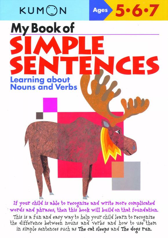 Kumon: My Book of Simple Sentences