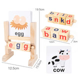 The Kiddie Concept Reading and Spelling Blocks