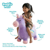Huggie Pals Animal Hopper – Plush Inflatable Ride-On Toy