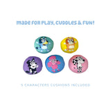 Totsafe Bluey & Friends Play Plush Playset Pillow