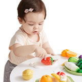 KUB Baby Kitchen Wood Cutting - Fruit (16pcs)