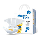 Midday Bear Economy Taped Diaper Small (72 pcs)