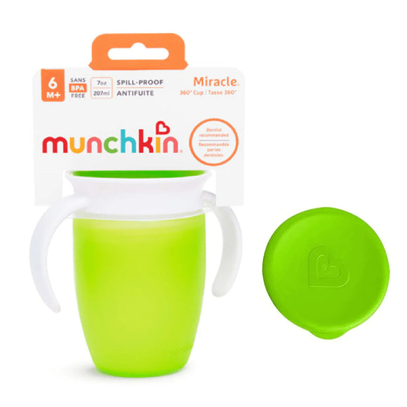 Munchkin Miracle 360° Trainer Cup 7oz with Lid