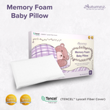 Autumnz Memory Foam Baby Pillow (with Tencel Cover) 18m+