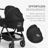 Kikkaboo Modena Stroller 3-in-1 with Carrycot