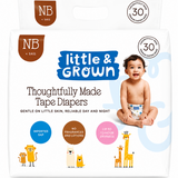 Little & Grown Taped Diapers 30's