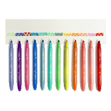 Ooly - Switch-Eroo Sparkle Glittery Color Changing Markers (Set of 12)