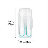 OXO Tot On-the-Go Plastic Fork and Spoon Set with Traveling Case