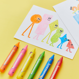 Flower Monaco - Palm Crayons