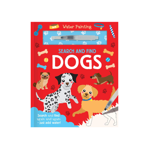 Water Painting Book: Search and Find Dogs