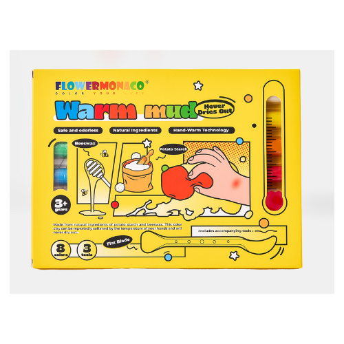 Flower Monaco - Warm Mud (Non-Dry Clay)