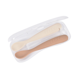 Beaba Set of 2 1st Age Silicone Spoons with Case