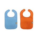 Nathan & Emma Cotton/Fleece Baby Bib