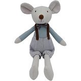 Mikee Fluffie Cotton Linen Plush Doll 16" - Marcus the Mouse