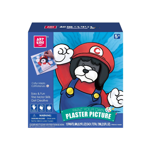 ArtKids Paint Your Own Plaster Art Painting Set (WITHOUT FRAME)