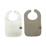 Nathan & Emma Cotton/Fleece Baby Bib