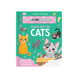 Water Painting Book: Search and Find Cats