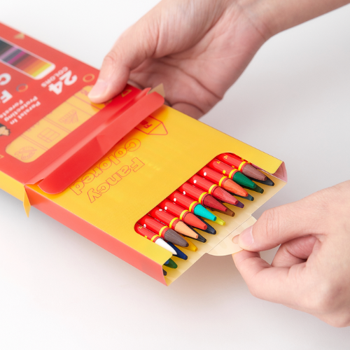 Flower Monaco - Fancy Colored Pencils (24 COLORS)