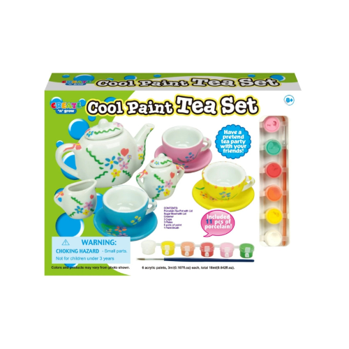 ArtKids Paint Your Own Cool Paint Teapot Set