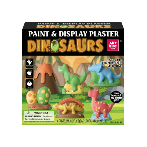 ArtKids Paint and Display Plaster Dinosaurs