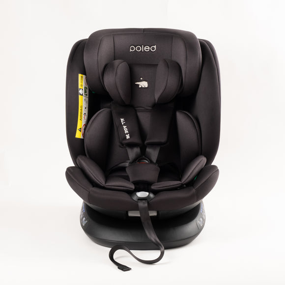 Poled All Age 360 Car Seat (Newborn to 12 years old)