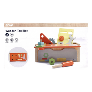 Anko Wooden Tool Box