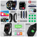 Promate ProWatch-B18 SuperFit™ Smartwatch With Handsfree Support