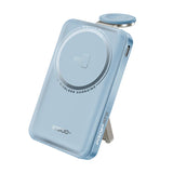 Promate Ultra-Compact 5 in 1 MagSafe Compatible Wireless Charging Power Bank