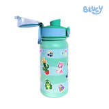 Totsafe Bluey Pop-Up Spout Insulated Bottle 400mL (Sticker Collage)