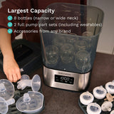 Baby Brezza SuperQuick Sterilizer Dryer - Stainless