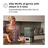 Baby Brezza SuperQuick Sterilizer Dryer - Stainless