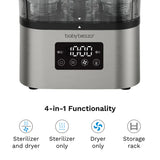 Baby Brezza SuperQuick Sterilizer Dryer - Stainless