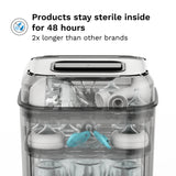 Baby Brezza SuperQuick Sterilizer Dryer - Stainless