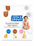 Little & Grown Taped Diapers 30's