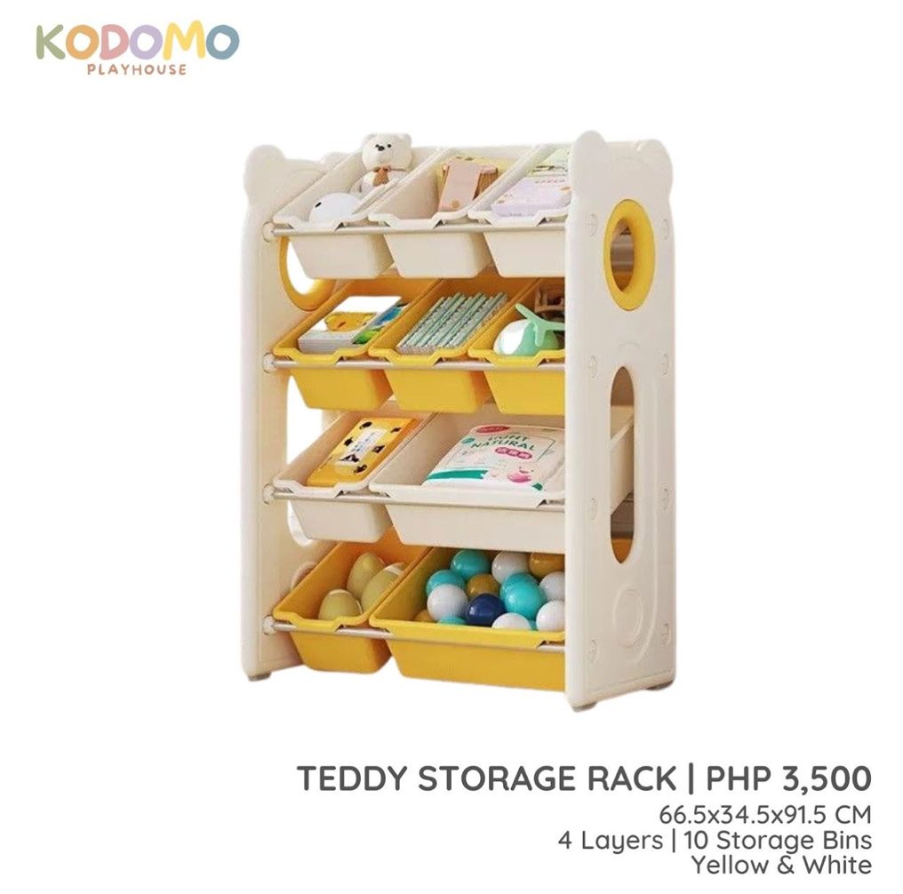 Kodomo Playhouse - Teddy Storage Rack – Urban Essentials Philippines