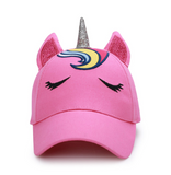 Flapjackkids UPF50 Toddler/Kids 3D Cap- Unicorn