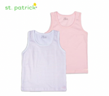 St. Patrick Singlet / Sando Sleeveless Shirt (Pack of 2)