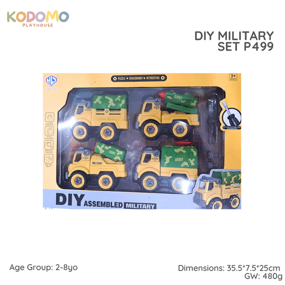 Kodomo Playhouse - DIY Military Set