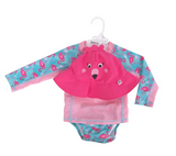 Zoocchini UPF50 3-Piece Swim Set (Sunhat, Rash guard, Diaper)