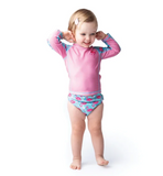 Zoocchini UPF50 3-Piece Swim Set (Sunhat, Rash guard, Diaper)