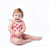 Zoocchini Baby Girl UPF50 Snap Swimsuit
