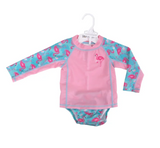 Zoocchini UPF50 Rash guard & Swim Diaper Set