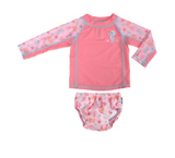 Zoocchini UPF50 Rash guard & Swim Diaper Set